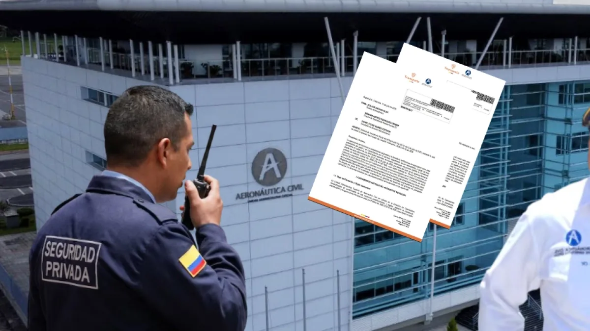 Aerocivil halts million-dollar contract for airport surveillance; EL TIEMPO revealed the name of the firm that, according to complaints, they seek to favor