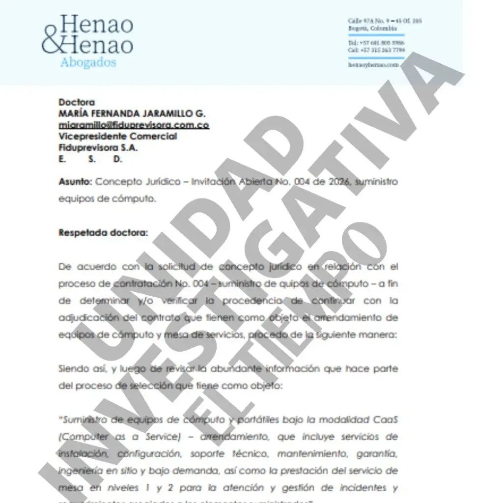 Concepto de Rubén Darío Henao