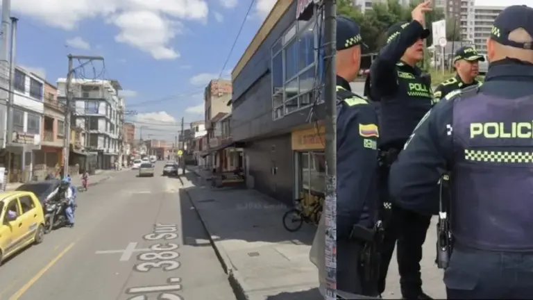 Shooting during attempted robbery in the south of Bogotá leaves at least two people injured: they were trying to steal a briefcase with money in Kennedy