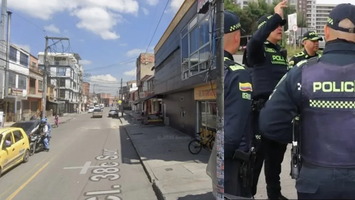 Shooting during attempted robbery in the south of Bogotá leaves at least two people injured: they were trying to steal a briefcase with money in Kennedy