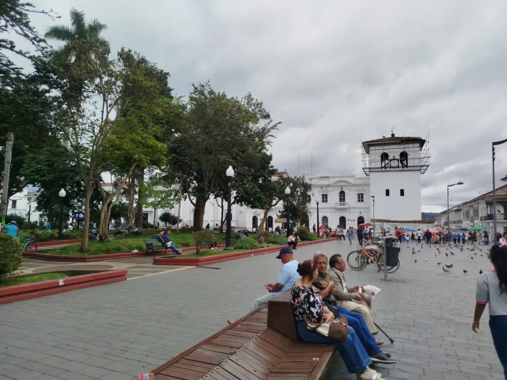 Centro histórico de Popayán.