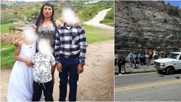 Tragedia cerca de Villa de Leyva: ellos son los tres hermanitos que se movilizaban en una moto y chocaron de frente con una camioneta en Boyacá