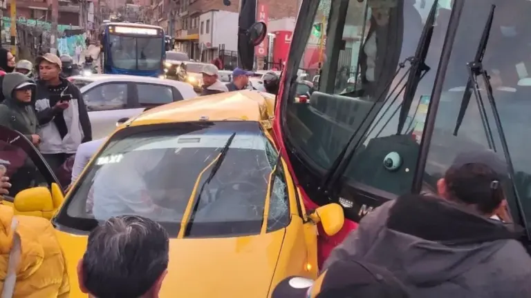 Mobility Bogotá today, Monday, July 27: traffic accident on Autonorte with Calle 170, Suba locality; high impact on traffic is reported