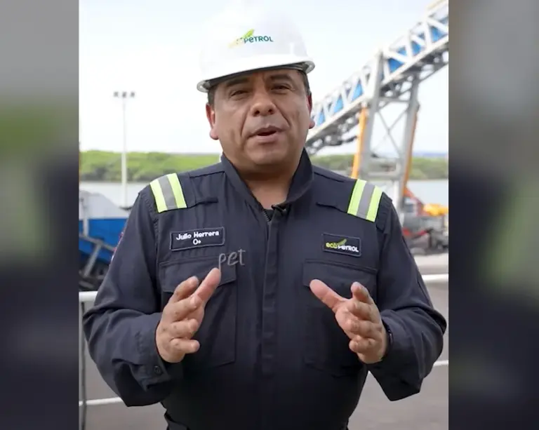Julio César Herrera, Commercial and Marketing Vice President of Ecopetrol.