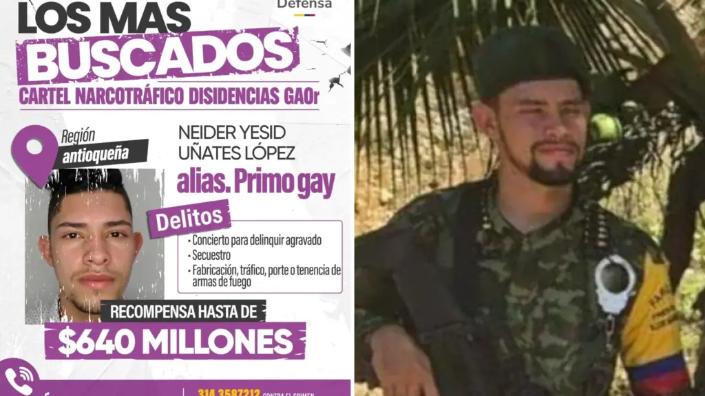 A 640 millones de pesos aumentó la recompensa que ofrece el ministerio de Defensa por alias Primo Gay.