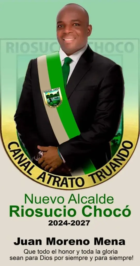 Juan Moreno Mena, alcalde de Riosucio