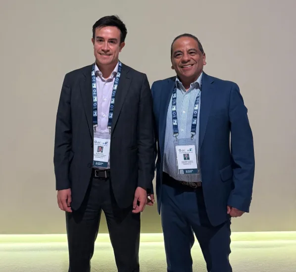 Bayron Triana and Julio César Herrera, Ecopetrol executives.